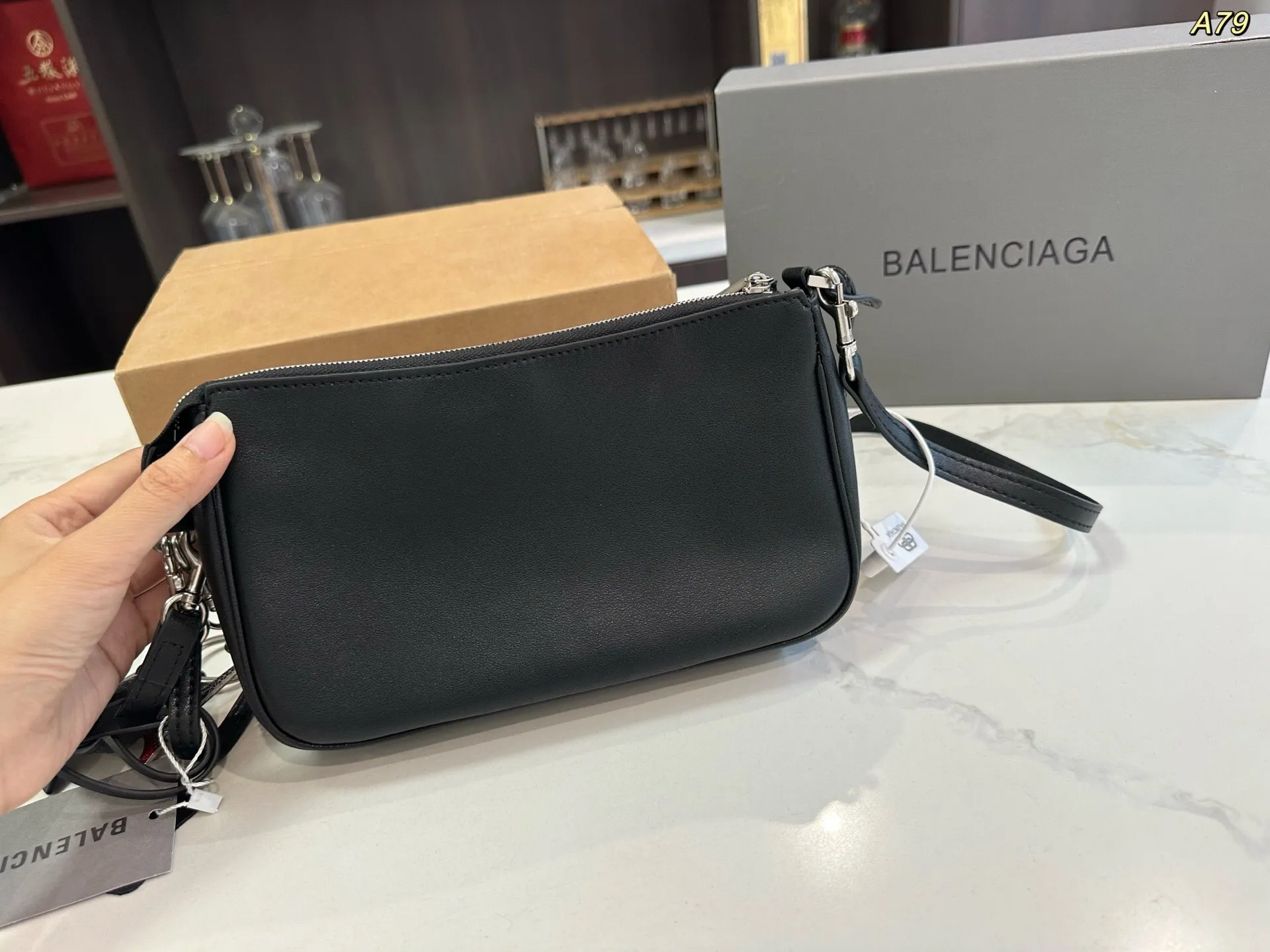 All Categories Official Website "Brand Women's Bags" Women's Bags 💙 BALENCIAGA 2025 New Balenciaga Crossbody Bag