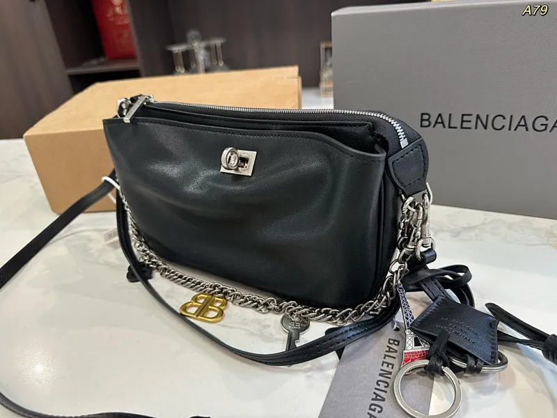 All Categories Official Website "Brand Women's Bags" Women's Bags 💙 BALENCIAGA 2025 New Balenciaga Crossbody Bag