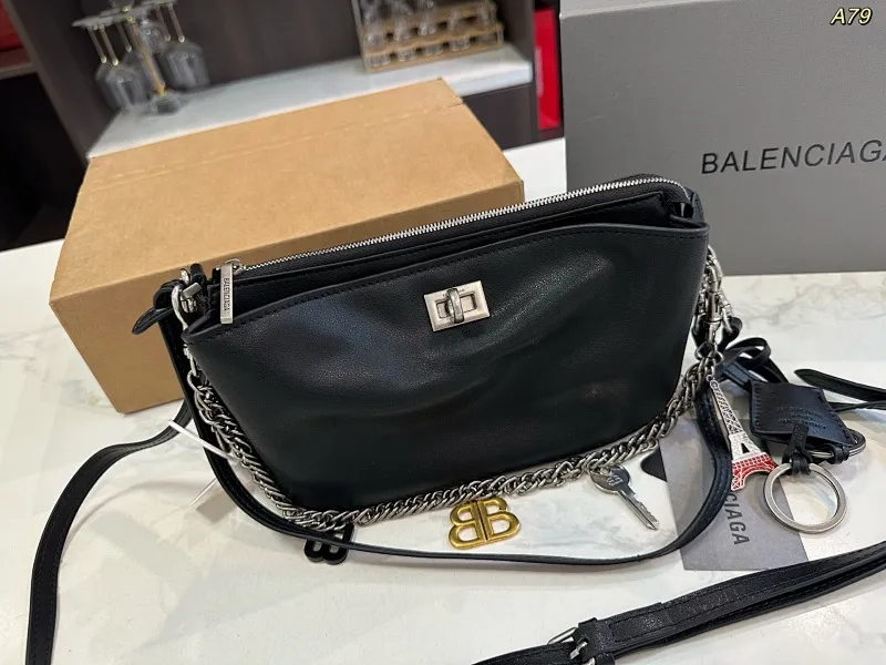 All Categories Official Website "Brand Women's Bags" Women's Bags 💙 BALENCIAGA 2025 New Balenciaga Crossbody Bag