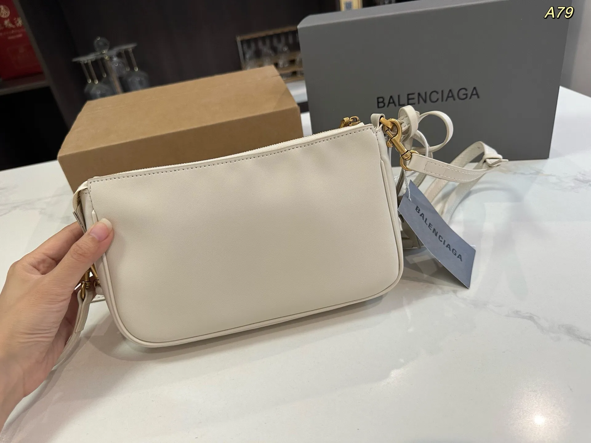 All Categories Official Website "Brand Women's Bags" Women's Bags 💙 BALENCIAGA 2025 New Balenciaga Crossbody Bag