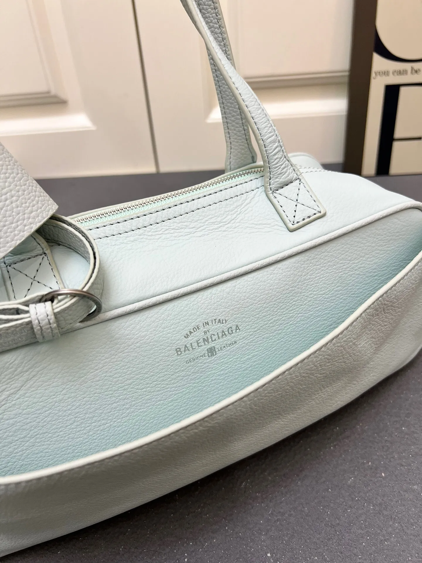 All Categories Official Website "Brand Women's Bags" Women's Bags 💙 BALENCIAGA 2025 New Balenciag Carrie Bowling Bag