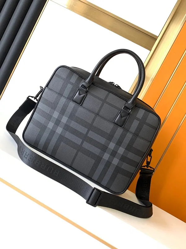 All categories 💚 Top version men’s bags 💚 Burberry 2024 official website new Burberry briefcase