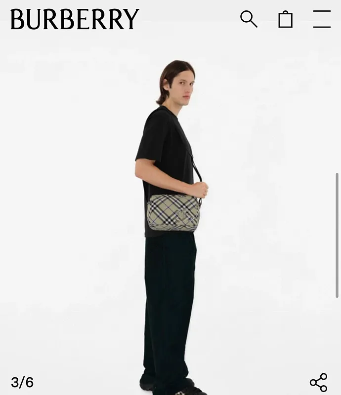 All categories Burberry men's bag (Burbrry) Burberry 8385