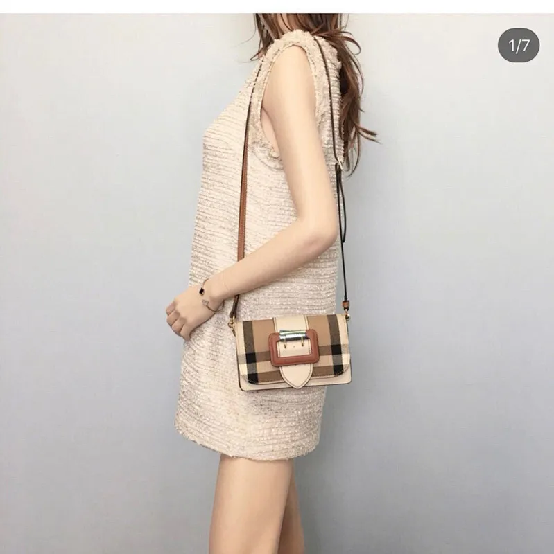 All Categories Official Website "Brand Women's Bags" Women's Bags 💙 Burberry 2022 official new model B's The Buckle buckle bag wholesale 58002000