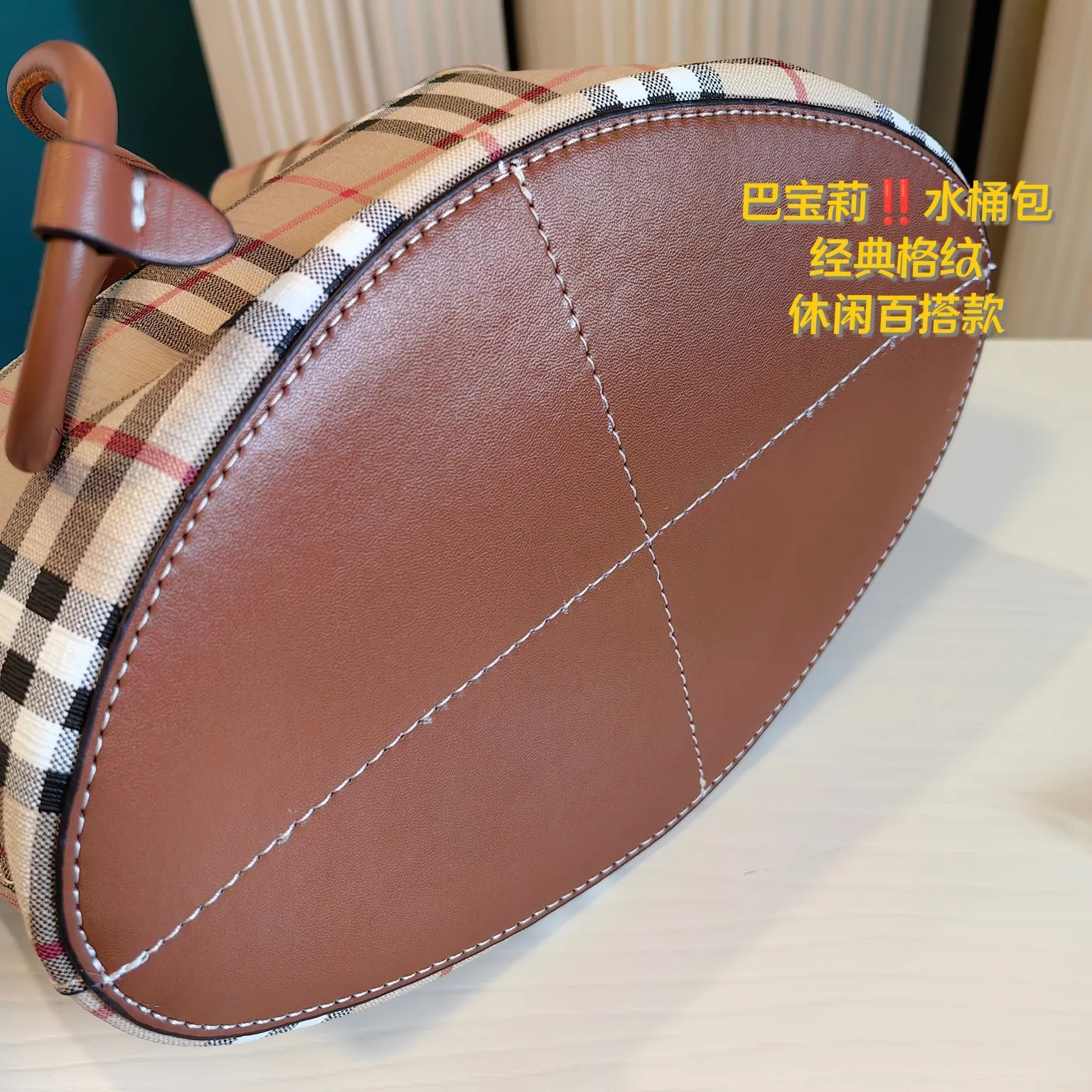 All Categories Official Website "Brand Women's Bags" Women's Bags 💙 Burberry 2024 New Burberry Bucket Bag