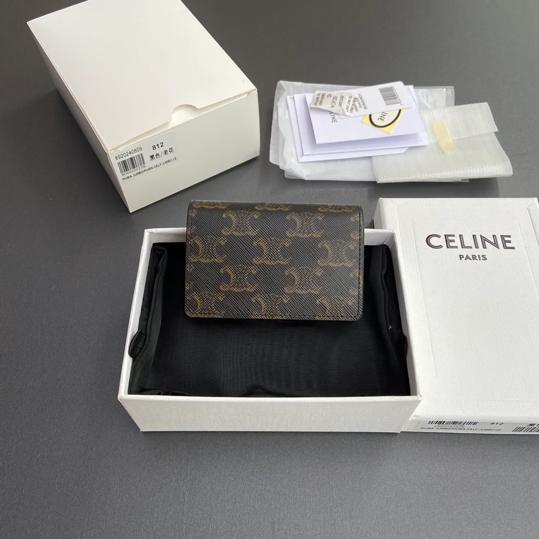[Special grade pure steel hardware original leather] TRIOMPHE logo printed business card bag/black imported cow leather binding/Xiao Sai No.: 10J812BZR.38SI 812 black/presbyopia