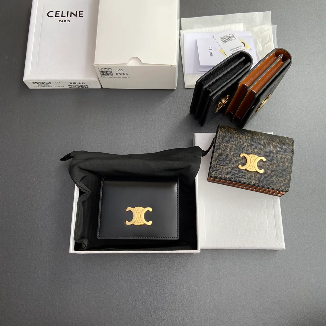 [Special grade pure steel hardware original leather] TRIOMPHE cow leather flip business card holder card holder/2024 small game No.: 10M123FOZ.38NO122 123 black full leather