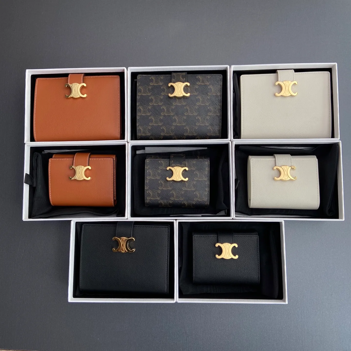[Special grade pure steel hardware original leather] VICTOIRE soft cow leather wallet/new style No.: 913 912 No.: 963 962 Xiaosai combination picture