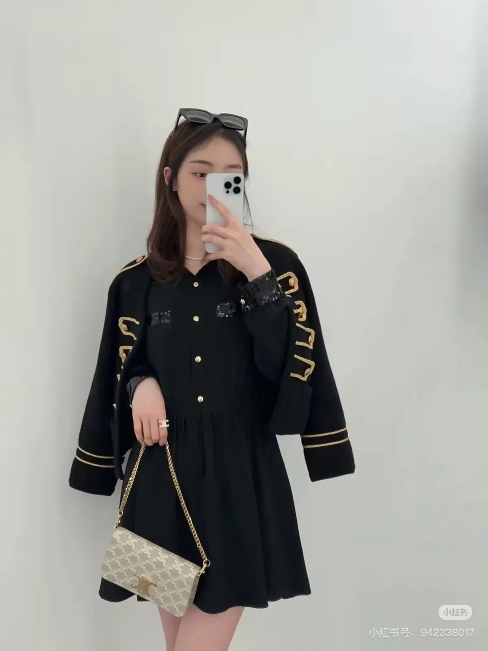 All categories Celine women's bags (Celine) Celine original single 110972 presbyopia