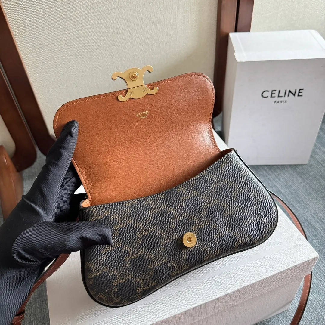 All Categories Official Website "Brand Women's Bags" Women's Bags 💙 Celine 2025 New Celine Crossbody Bag