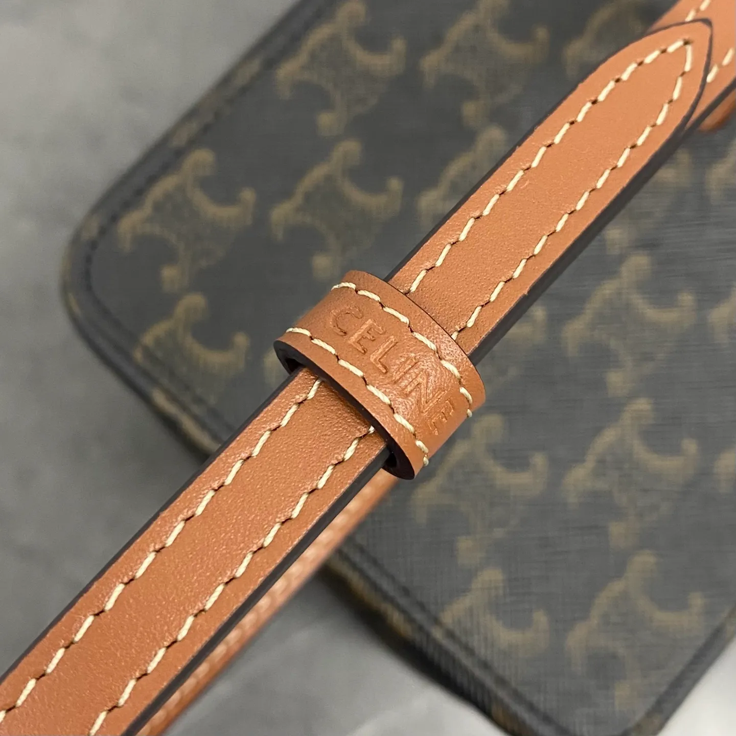 All Categories Official Website "Brand Women's Bags" Women's Bags 💙 Celine 2026 Official Website Celine New Product Launch TRIOMPHE FRAME Box Bag