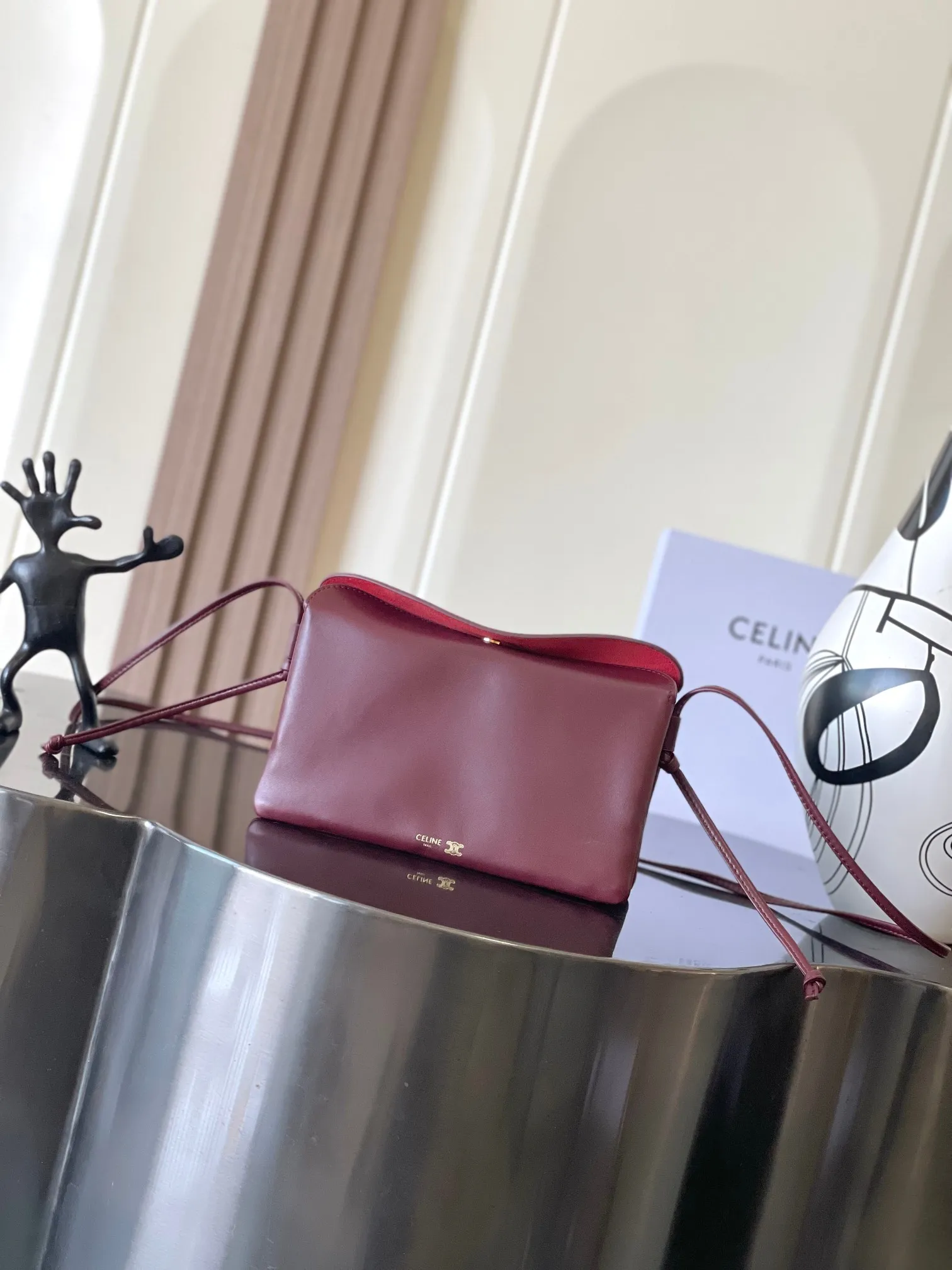 All Categories Official Website "Brand Women's Bags" Women's Bags 💙 Celine 2026 Official Website Celine TRIO FLAP Handbags Mini Handbags