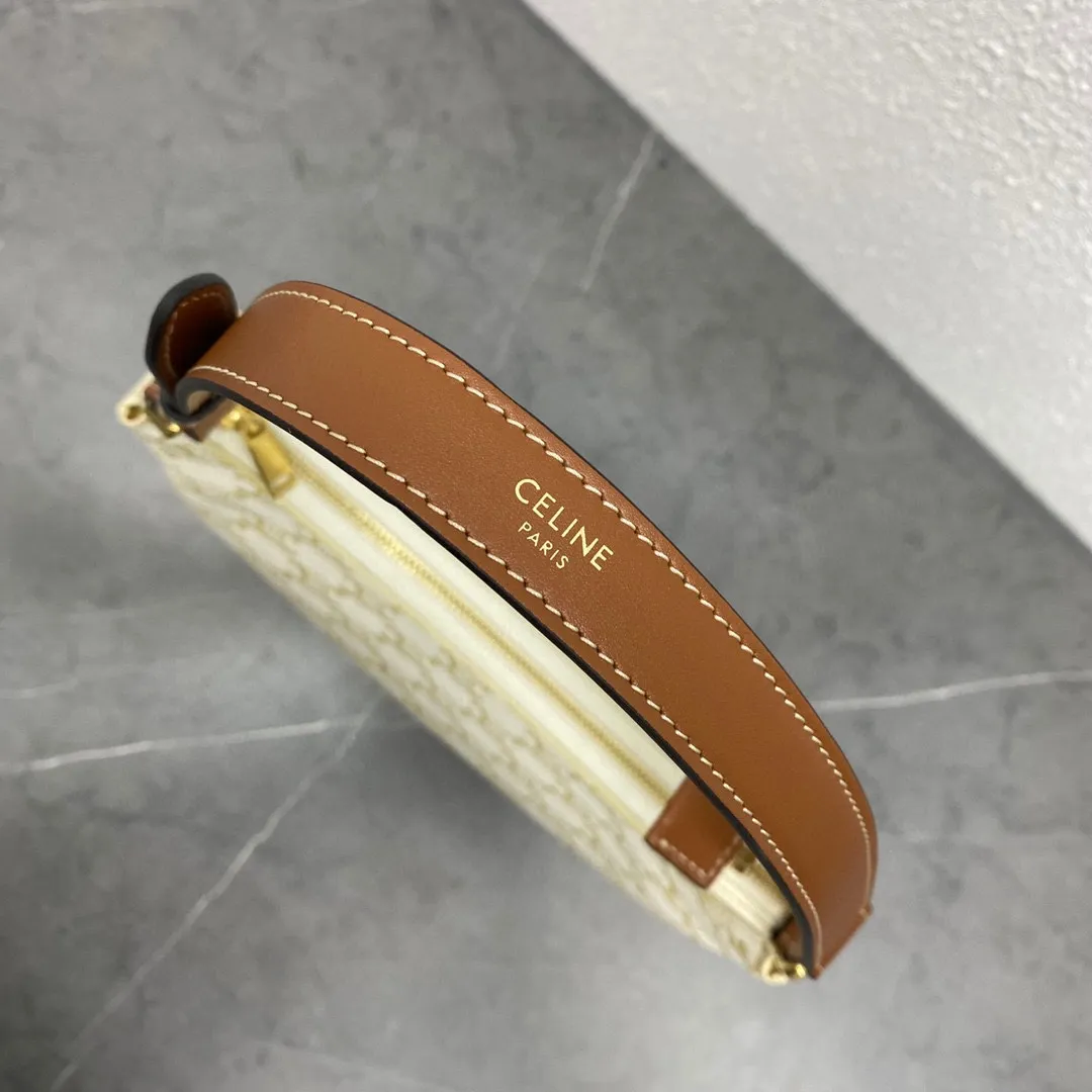 #CELI-NE AVA underarm bag ⚠️The new version has upgraded all-steel hardware → rolled over the old version of alloy → exquisite details, order with confidence, perfect. This underarm bag is really beautiful! Size: 24.5-18-7.5