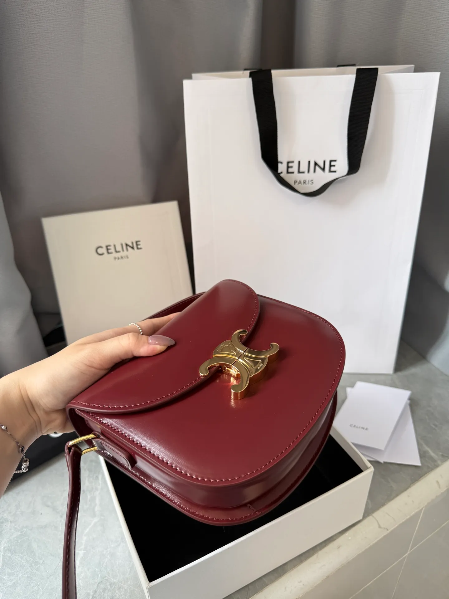 All Categories Official Website "Brand Women's Bags" Women's Bags 💙 Celine 2026 New Celine Crossbody Shoulder Bag