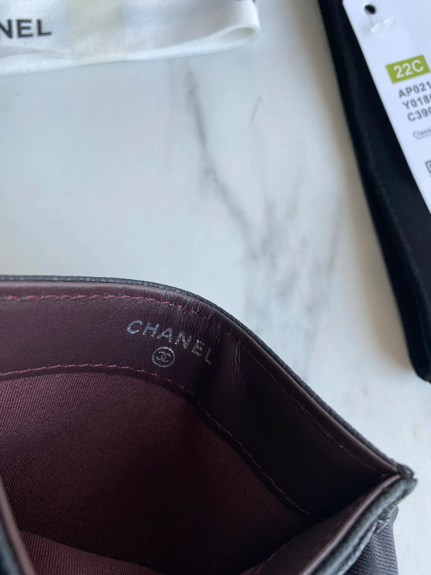 190💰【Original quality】【With serial code】CHANEL, classic card holder! Original quality, caviar small ball pattern series, classic series, exquisite details, full set of packaging, style number (AP426) 31510... size 11*7.5*1