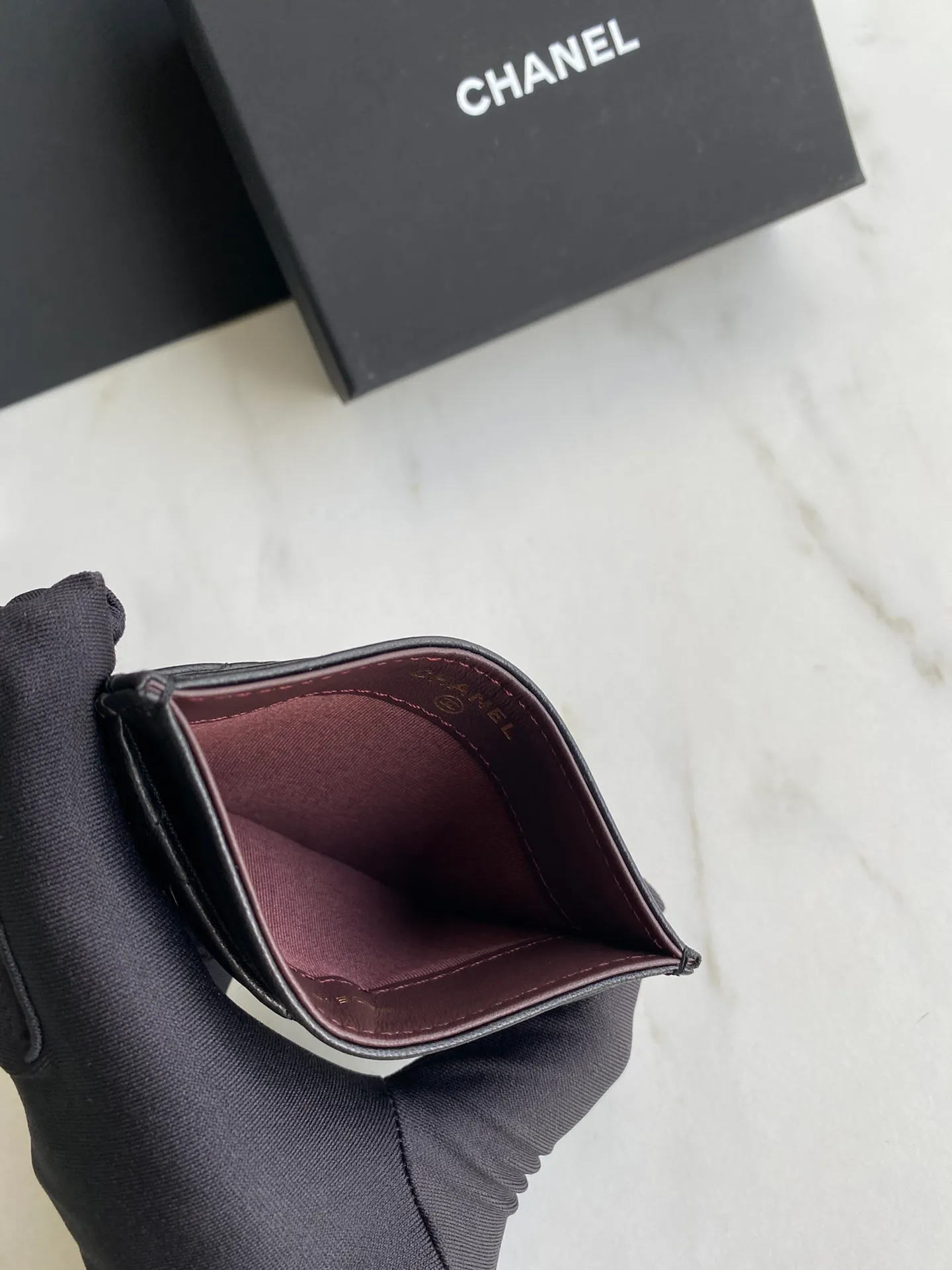 190💰【Original quality】【With serial code】CHANEL, classic card holder! Original quality, caviar small ball pattern series, classic series, exquisite details, full set of packaging, style number (AP426) 31510... size 11*7.5*1