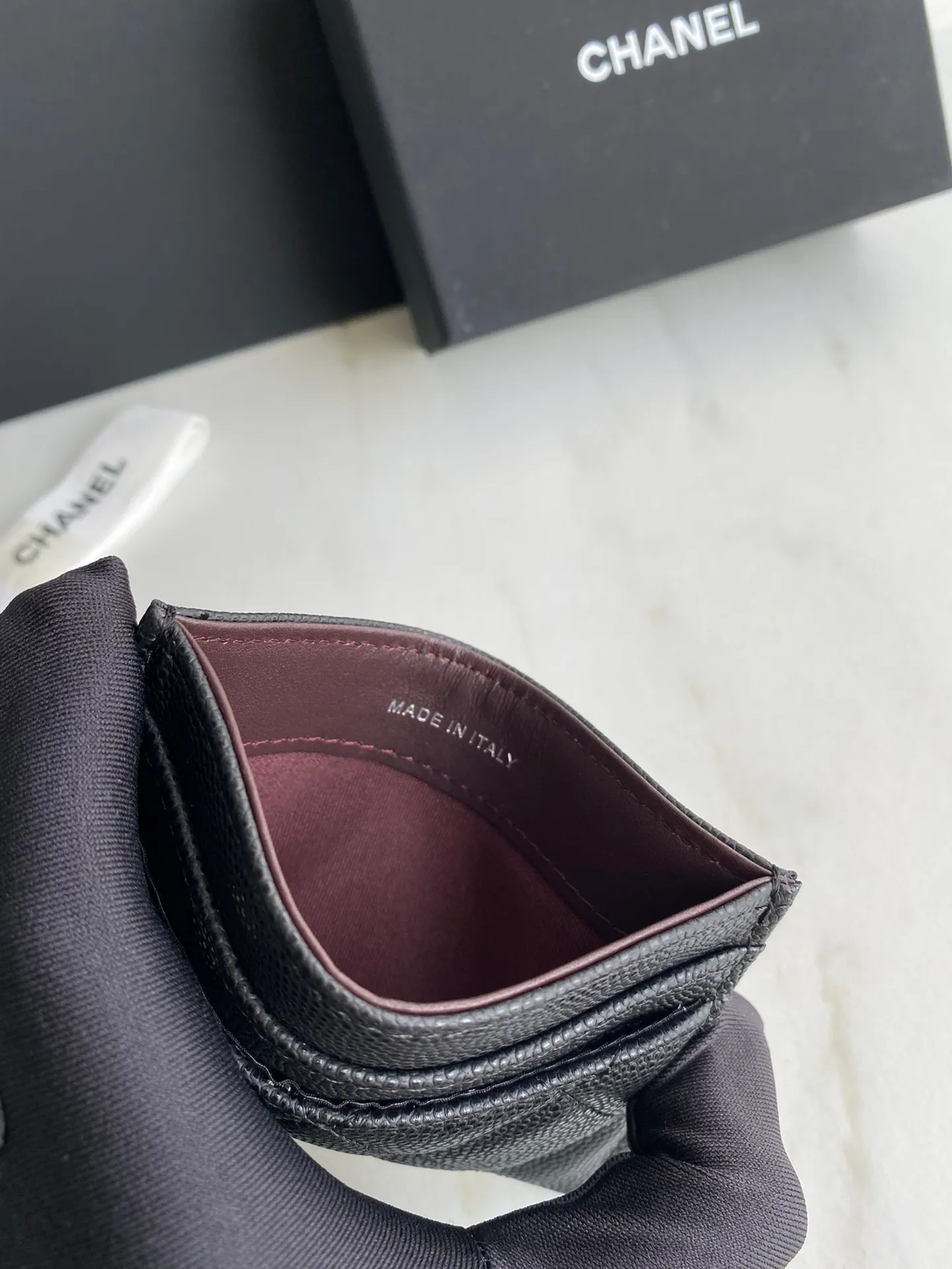 190💰【Original quality】【With serial code】CHANEL, classic card holder! Original quality, caviar small ball pattern series, classic series, exquisite details, full set of packaging, style number (AP426) 31510... size 11*7.5*1