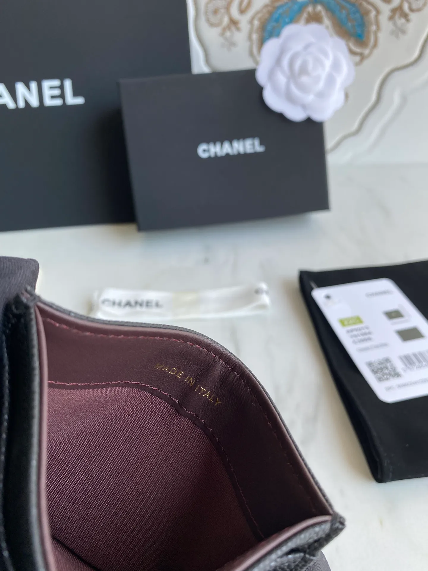 190💰【Original quality】【With serial code】CHANEL, classic card holder! Original quality, caviar small ball pattern series, classic series, exquisite details, full set of packaging, style number (AP426) 31510... size 11*7.5*1