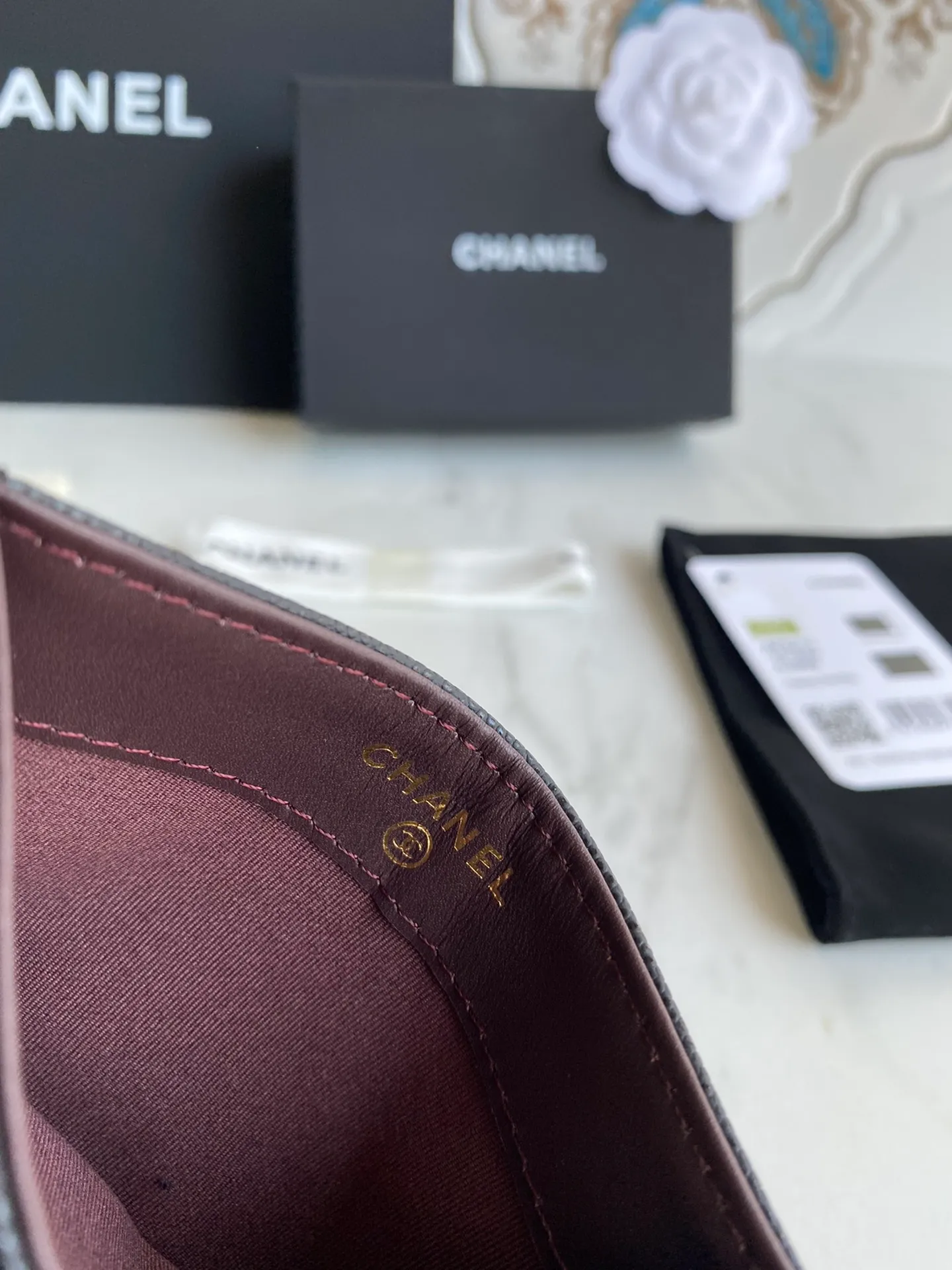190💰【Original quality】【With serial code】CHANEL, classic card holder! Original quality, caviar small ball pattern series, classic series, exquisite details, full set of packaging, style number (AP426) 31510... size 11*7.5*1