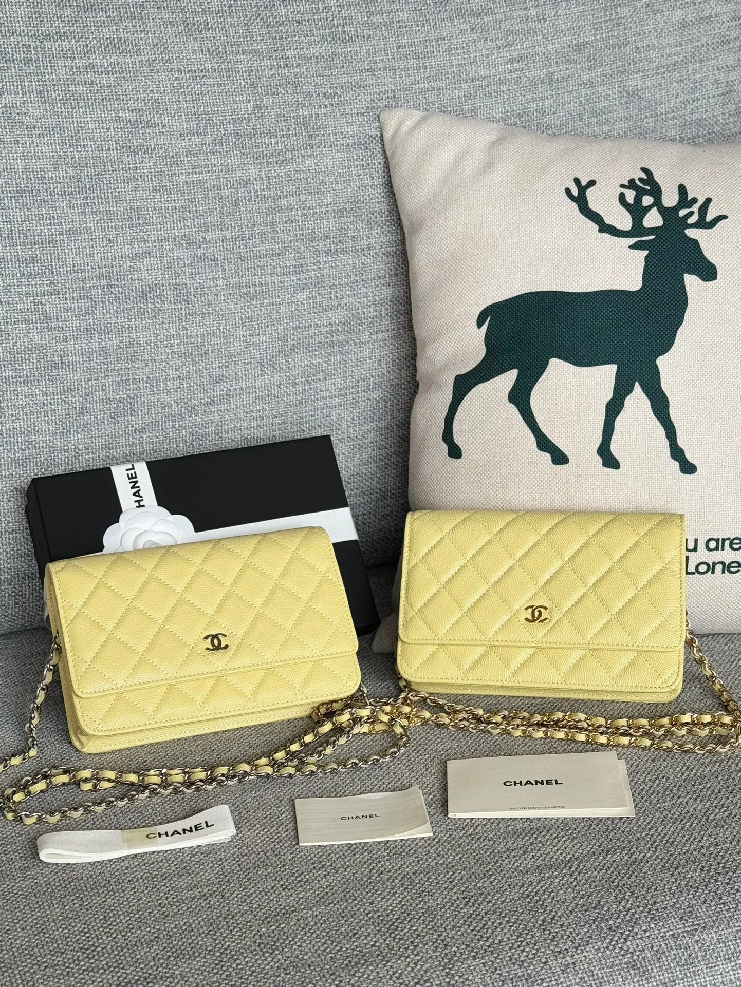 Caviar C𝕙𝕒𝕟𝕖𝕝 entry-level classic 𝑾𝒐𝒄 (magnetic clasp) fortune bag
