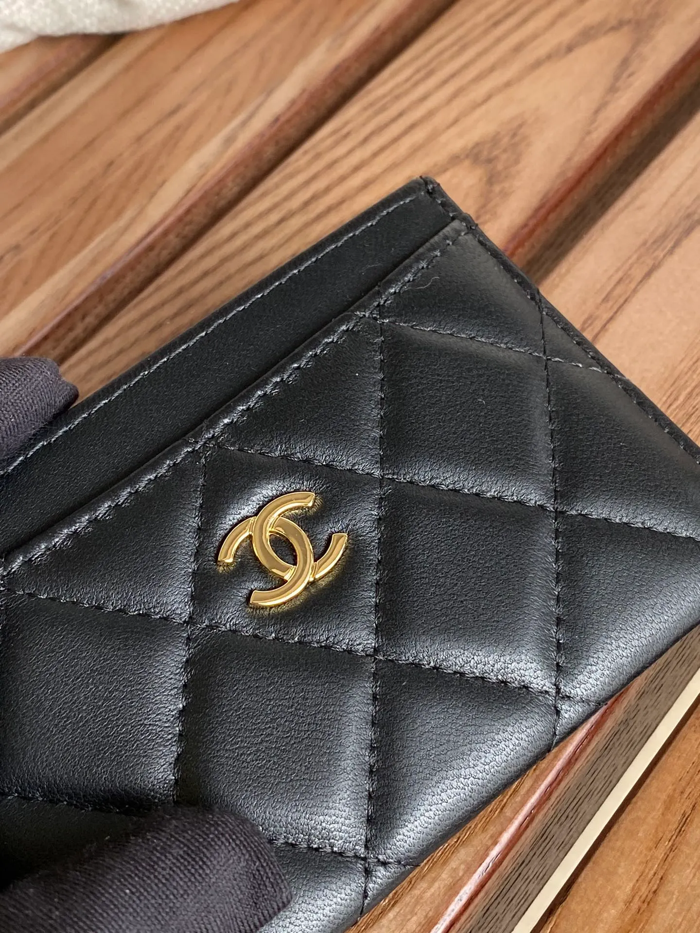 190💰CH@NEL, classic card holder! Original quality, sheepskin classic series, exquisite details, complete package, style number (AP426) 31510... size 11*7.5*1, color as shown in the picture