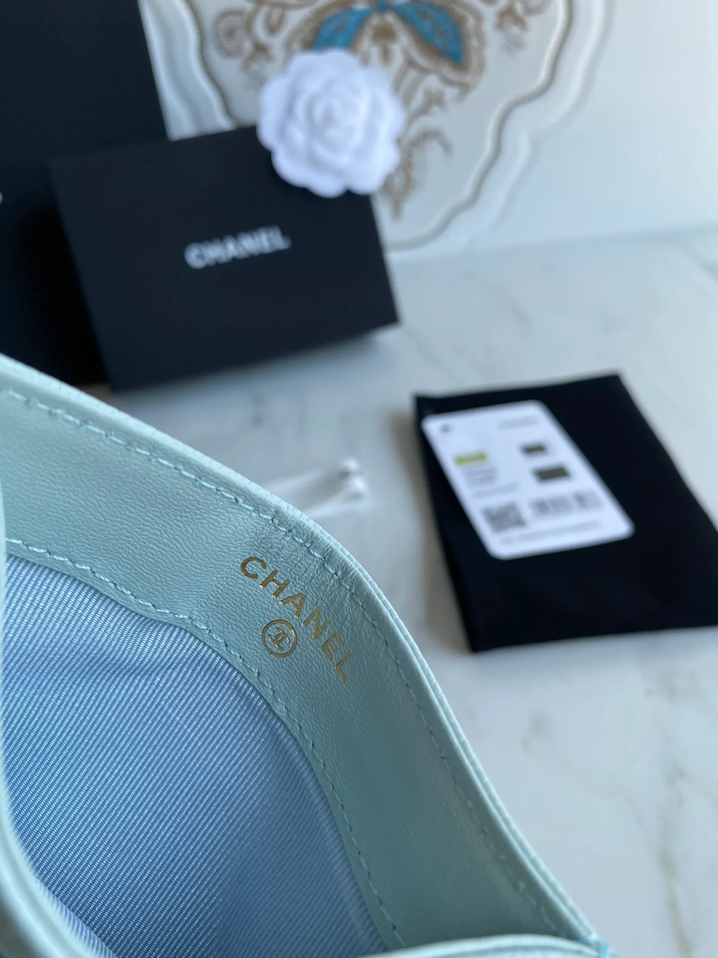 190💰【Original quality】【With serial code】CHANEL, classic card holder! Original quality, caviar small ball pattern series, classic series, exquisite details, full set of packaging, style number (AP426) 31510... size 11*7.5*1