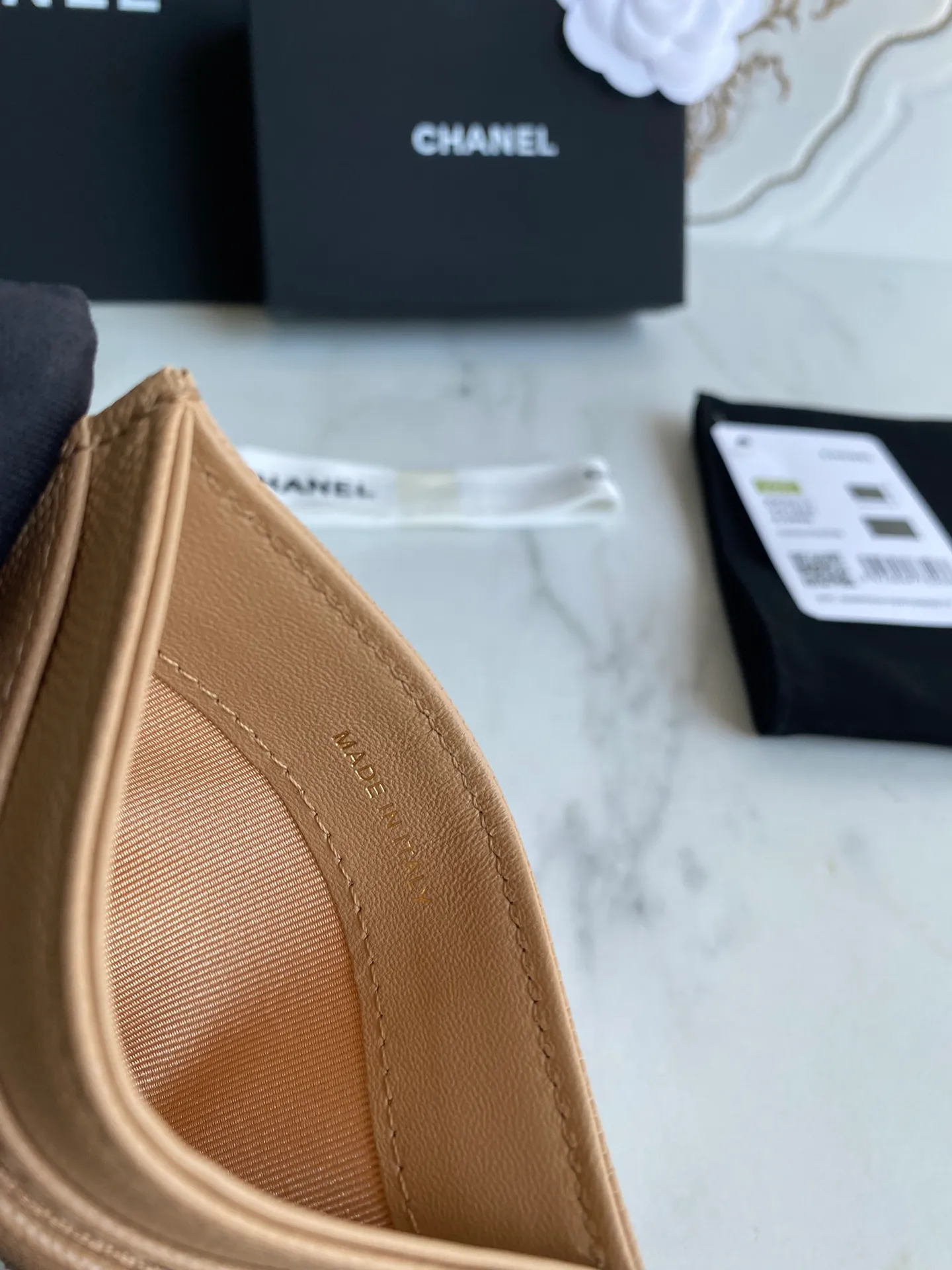 190💰【Original quality】【With serial code】CHANEL, classic card holder! Original quality, caviar small ball pattern series, classic series, exquisite details, full set of packaging, style number (AP426) 31510... size 11*7.5*1