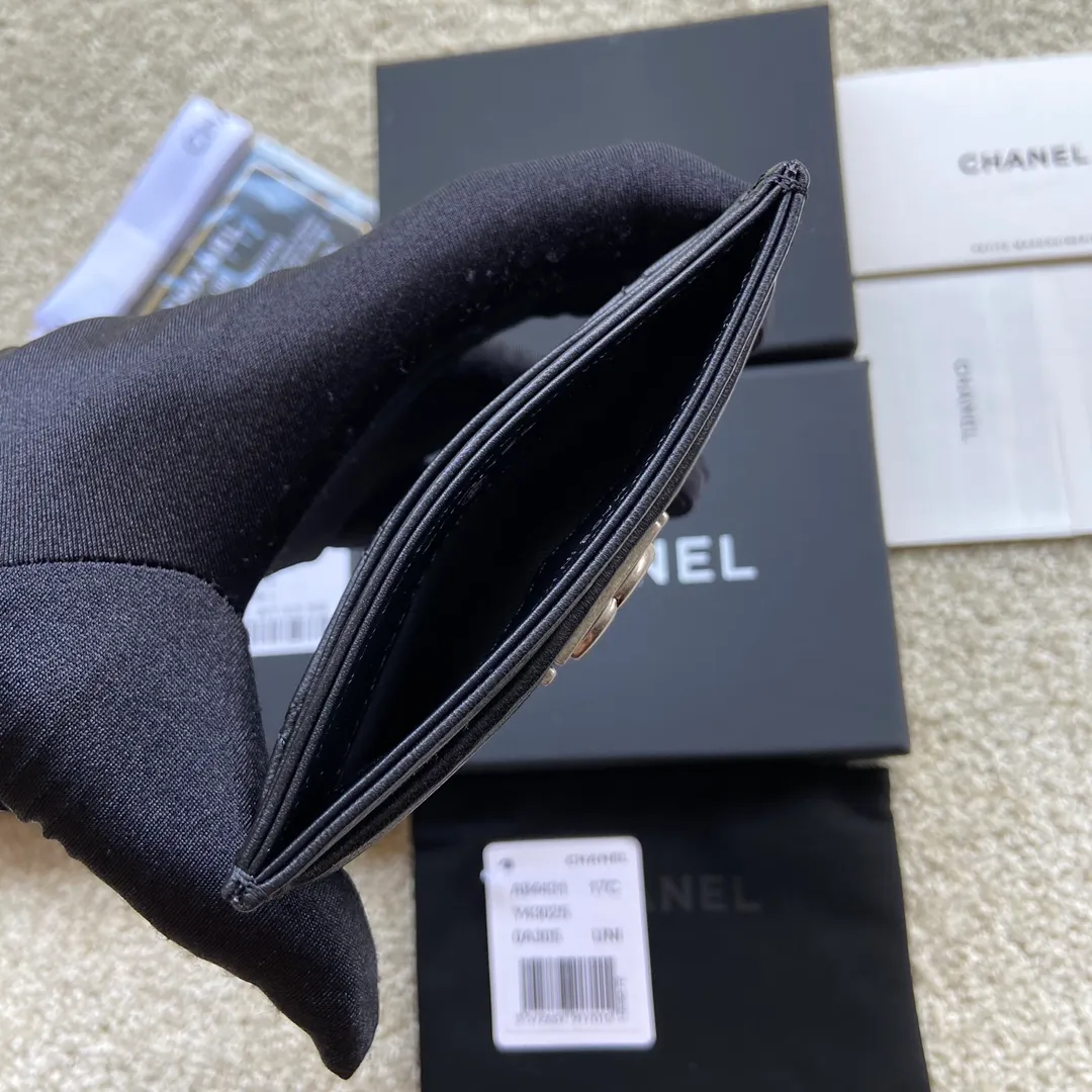 220💰Xiaoxiang imported Italian lambskin Item number: A84431 Size: w11×h7.5 Color: black lambskin silver steel mark
