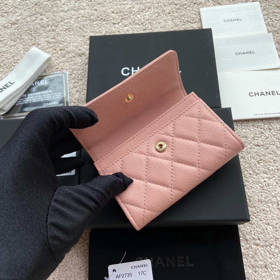 340💰Xiaoxiang imported Italian fine ball grain cowhide Item number: AP5470 Size: w11×h7cm Color: pink ball grain diamond hardware