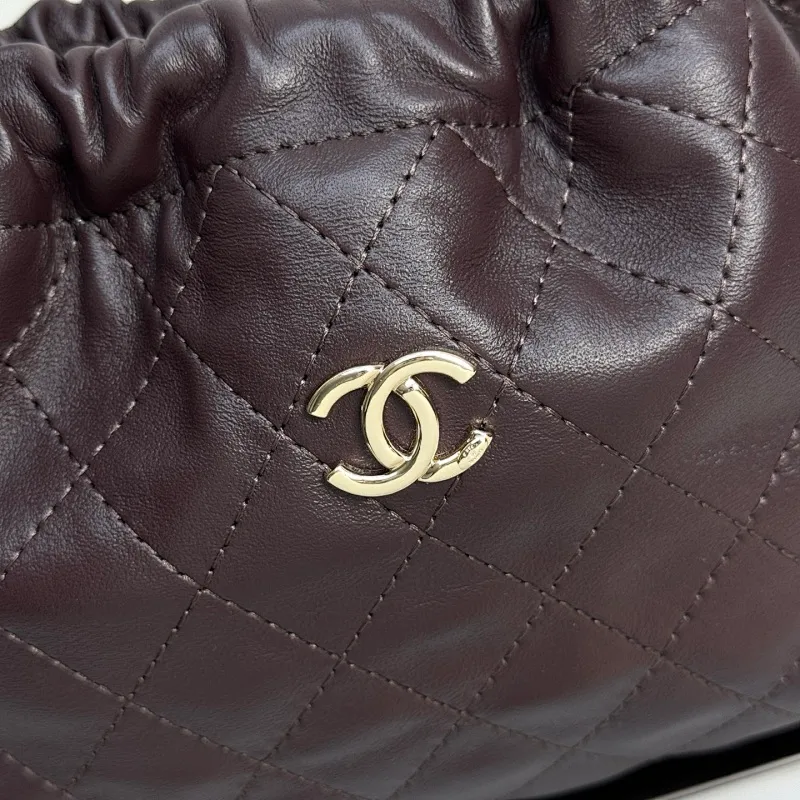All Categories Official Website "Brand Women's Bags" Women's Bags 💙 Chanel 2026 Official Website CHANEL Diamond Drawstring Bucket Bag
