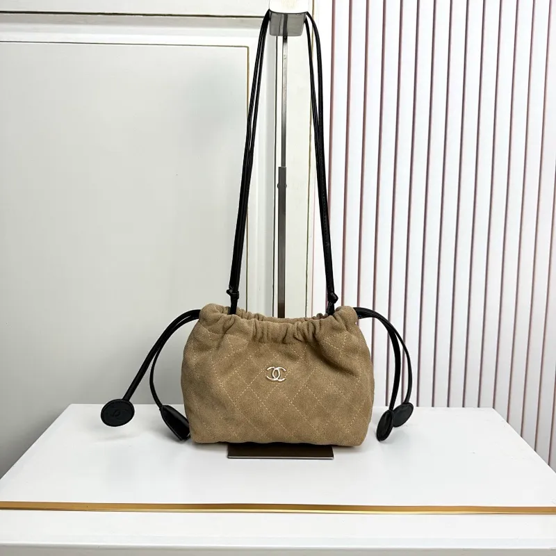 All Categories Official Website "Brand Women's Bags" Women's Bags 💙 Chanel 2026 Official Website CHANEL Diamond Drawstring Bucket Bag