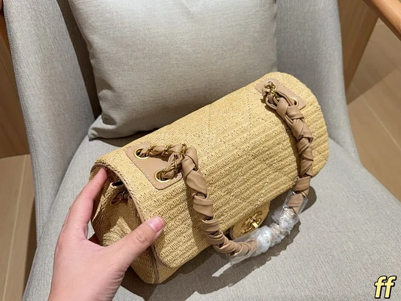 All Categories Official Website "Brand Women's Bags" Women's Bags 💙 Chanel 2026 New Chanel Straw Underarm Bag