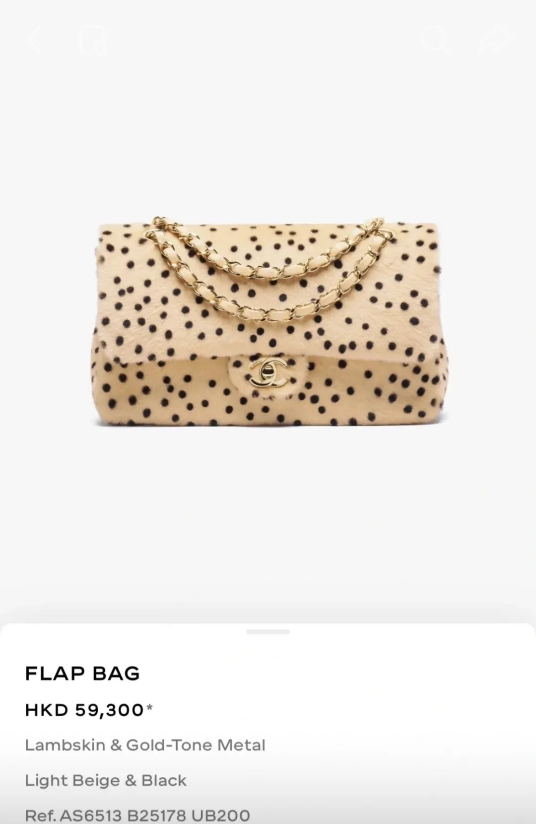 All Categories Chanel Women's Bags (Chanel) Chanel Original Order AS6513