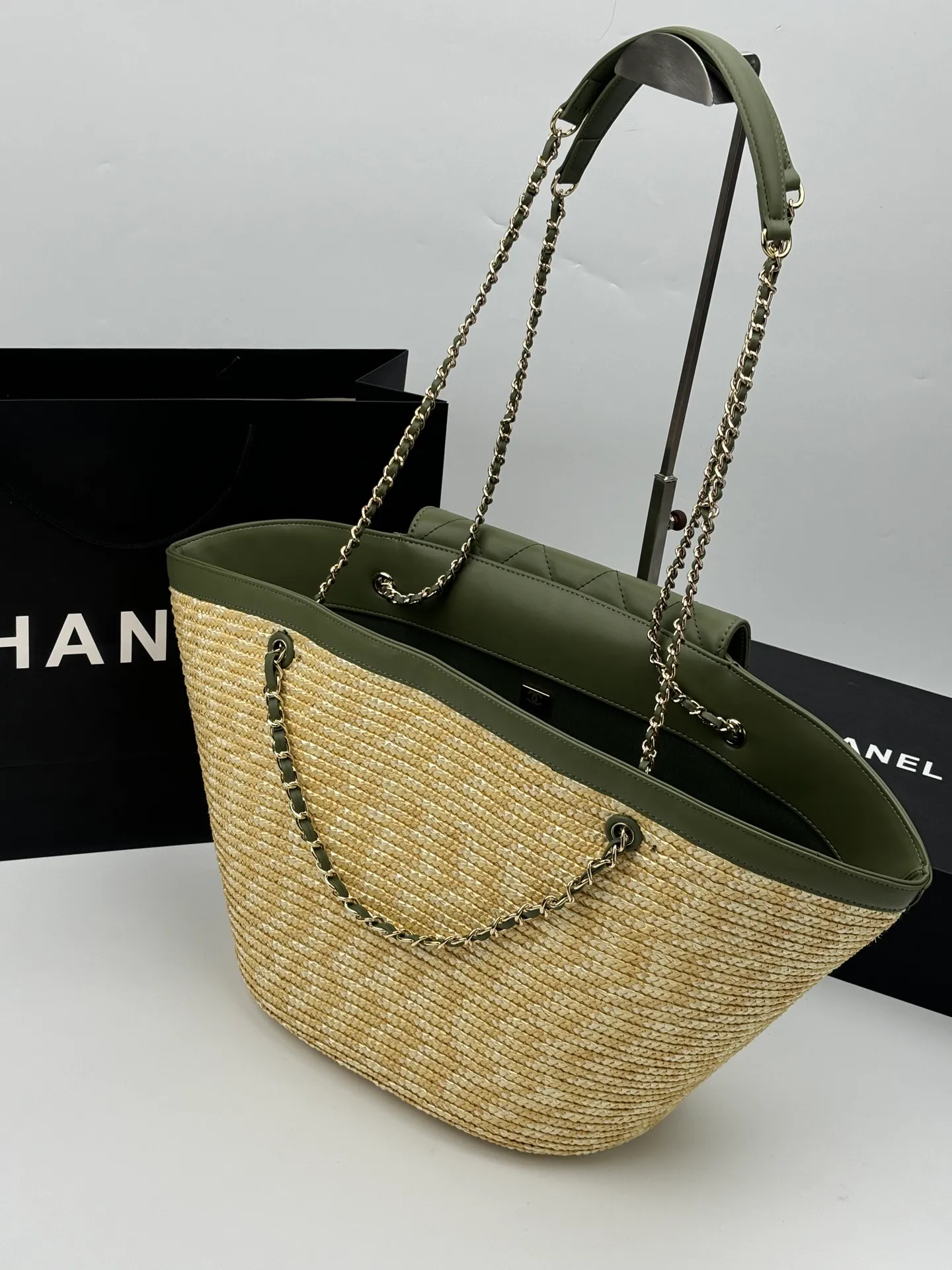 All Categories Official Website "Brand Women's Bags" Women's Bags 💙 Chanel 2026 Official Website CHANEL Braided Cabbage Shopping Bag