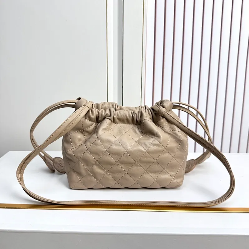 All Categories Official Website "Brand Women's Bags" Women's Bags 💙 Chanel 2026 Official Website CHANEL Diamond Drawstring Bucket Bag