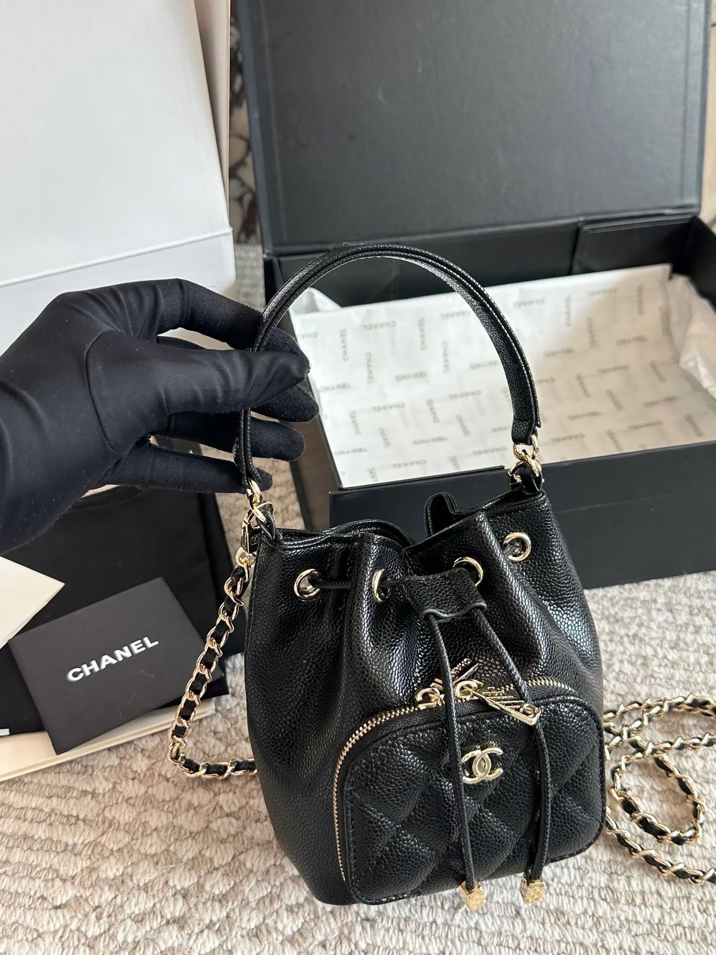 All Categories Official Website "Brand Women's Bags" Women's Bags 💙 Chanel 2025 New CHANEL Bucket Bag