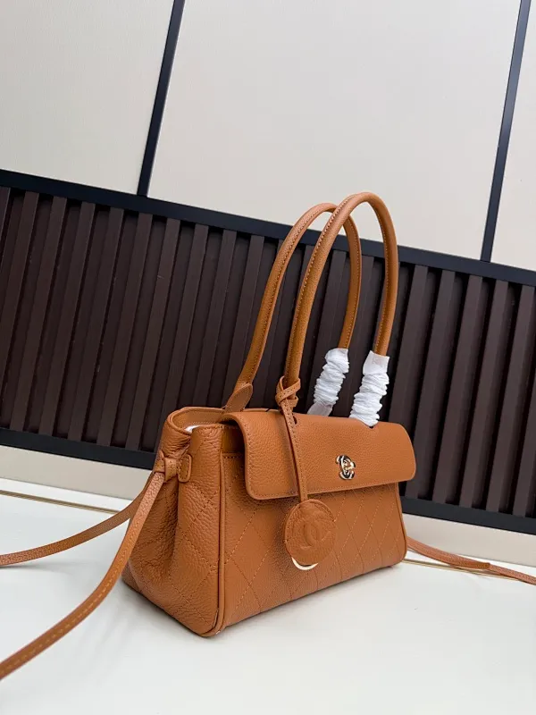 All Categories Official Website "Brand Women's Bags" Women's Bags 💙 Chanel 2026 New CHANEL Togo Cow Leather Tote Handbag