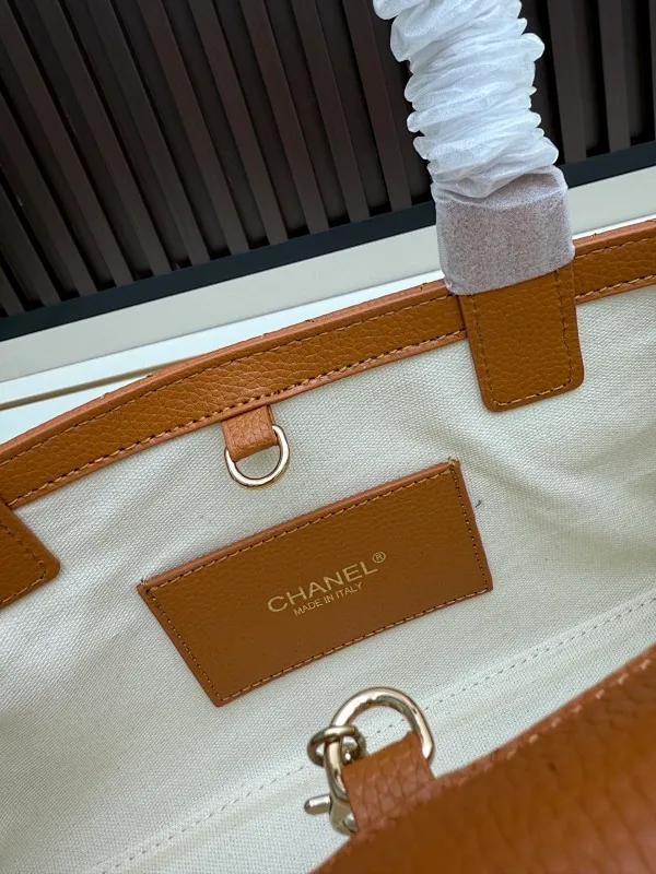 All Categories Official Website "Brand Women's Bags" Women's Bags 💙 Chanel 2026 New CHANEL Togo Cow Leather Tote Handbag