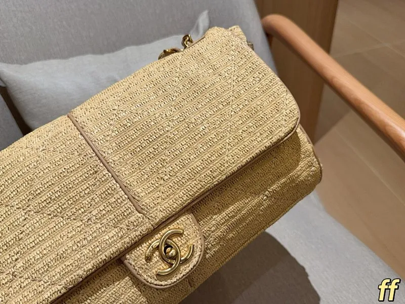 All Categories Official Website "Brand Women's Bags" Women's Bags 💙 Chanel 2026 New Chanel Straw Underarm Bag