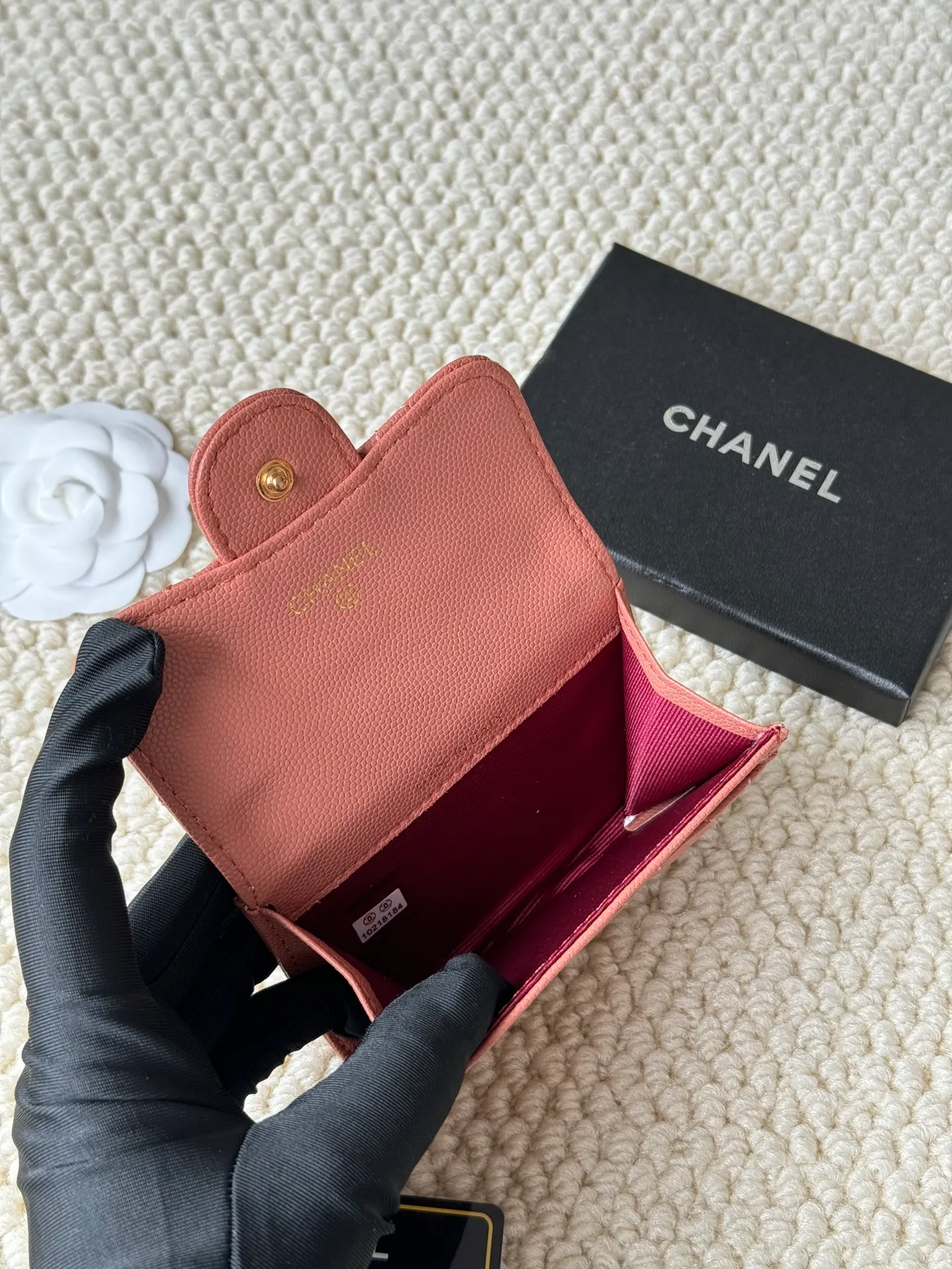 💰120 style number: AP458 chanel's most classic card holder, coin purse, Chanel classic flap card holder. Caviar cowhide, card holder and coin purse in one, with slip pocket on the back. Size: 7.5 × 11.3 × 2.1 cm