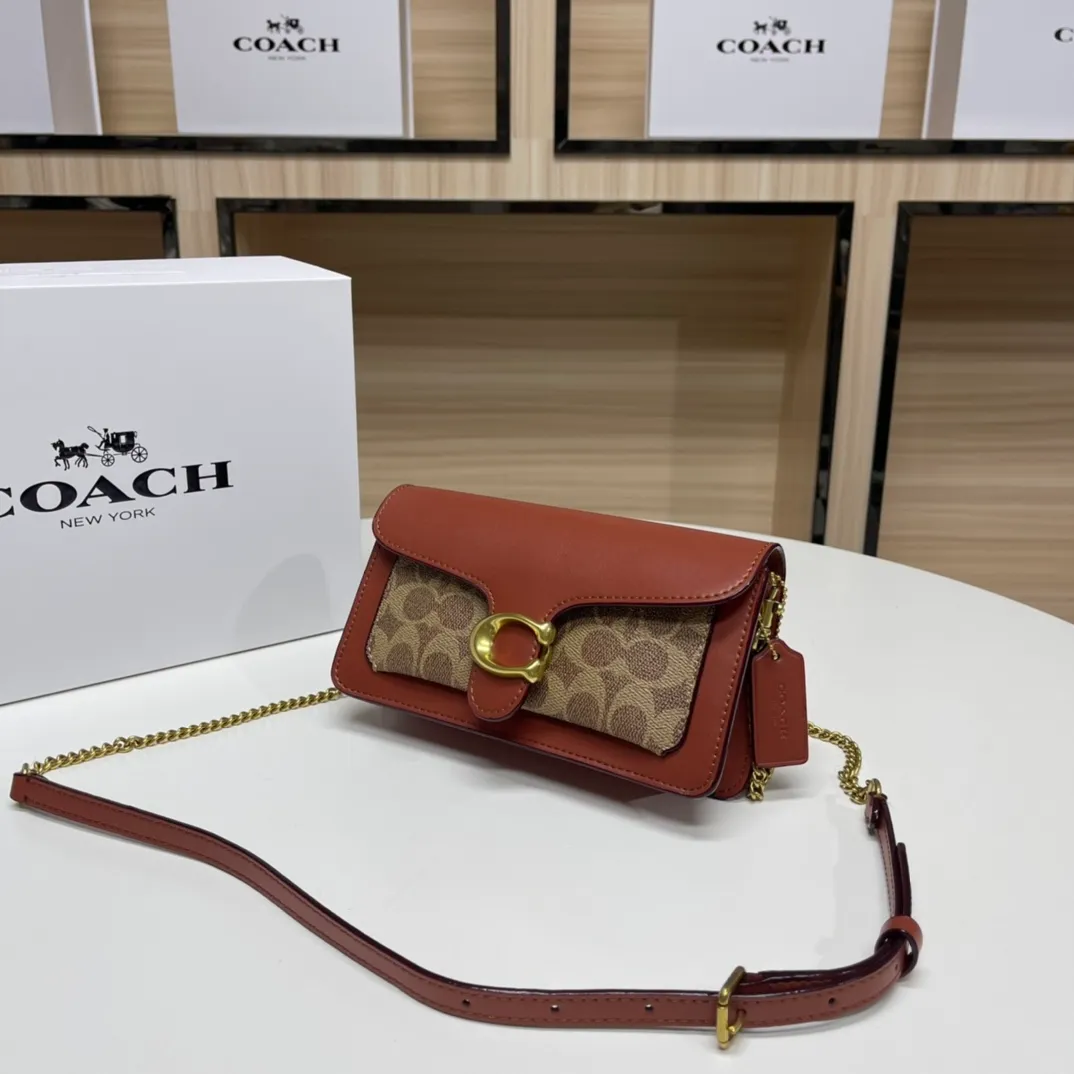 Batch 460💰Coach new minitabby new Dionysian chain crossbody envelope bag model CE7724 Size: 21×10×5cm