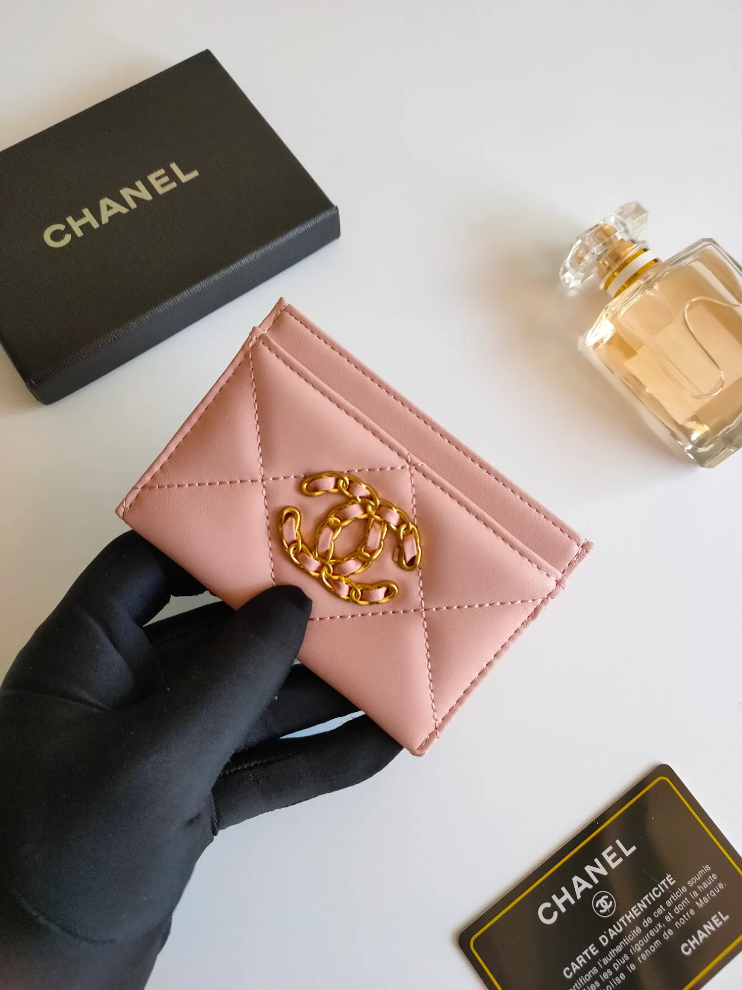 💰90 CHANEL Chanel counter new card holder👍Model number: AP2354 Size: 7.5 × 11.2 × 0.5 cm 😍😍Fine workmanship and high-end quality