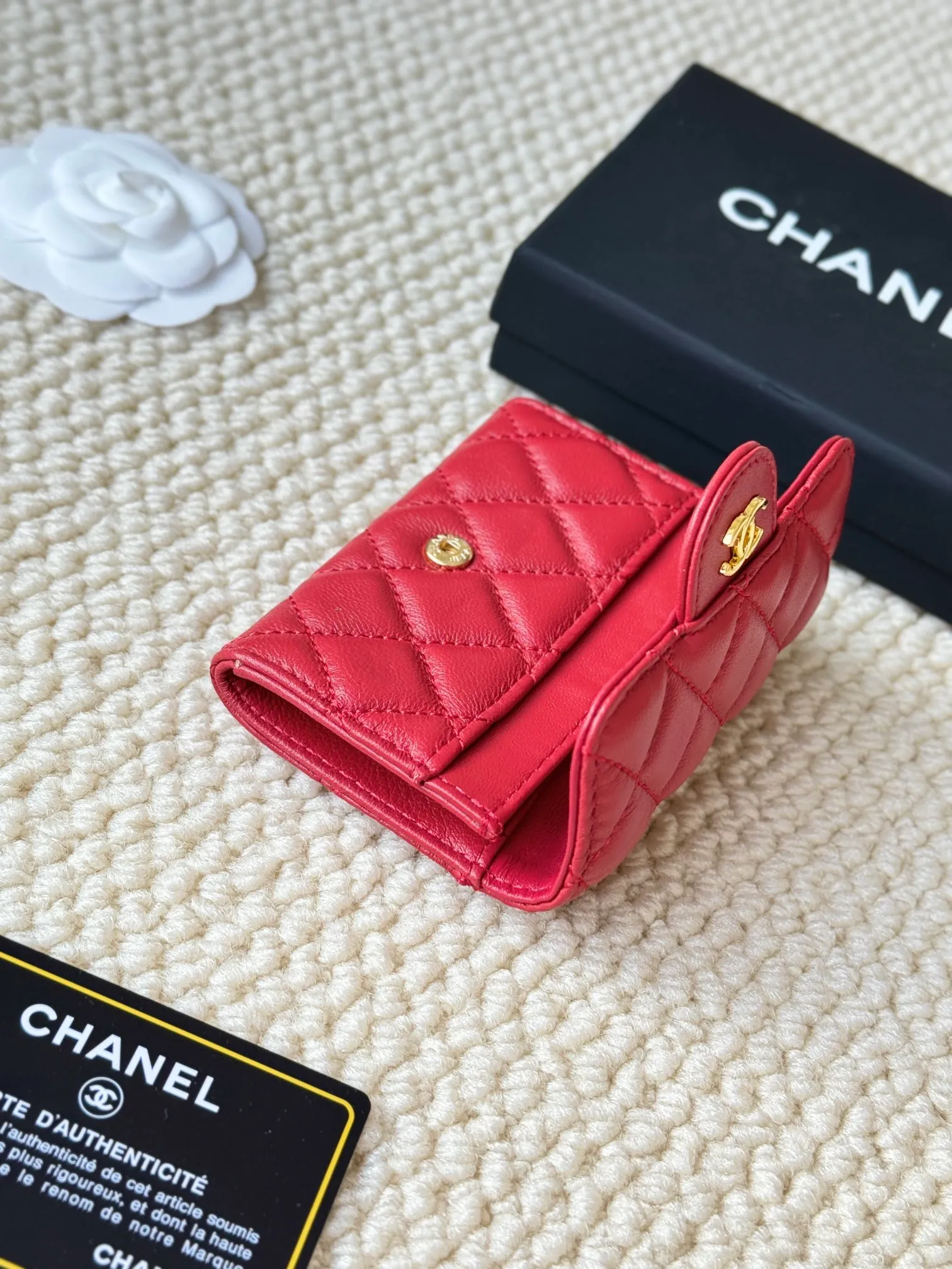 💰120 chanel lambskin model number: AP458 The most classic card holder, coin purse, Chanel classic flap card holder. Sheepskin series card holder and coin purse in one, with slip pocket on the back. Size: 7.5 × 11.3 × 2.1 cm