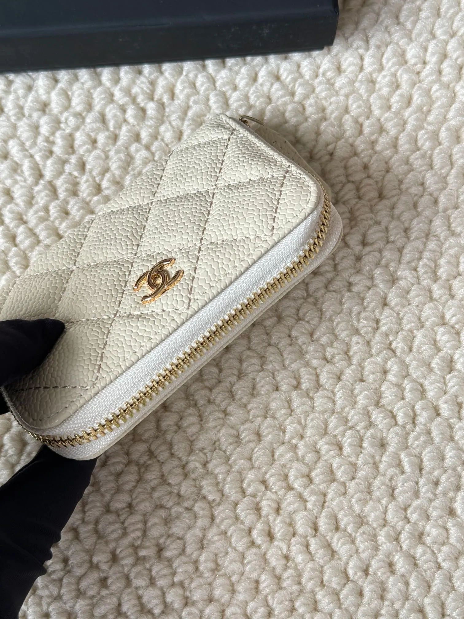 💰120 Style No.: AP462 Chanel Caviar Leather Series Chanel Card Holder ❤Coin Purse️❤️ Impeccable workmanship details, insisting on high quality Size: 10x9cm