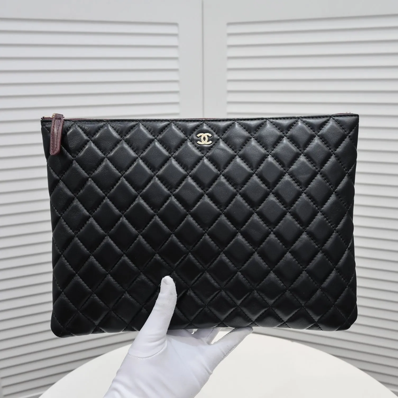 💰340￥Gold buckle with box Chanel/Chanel🔥Original sheepskin ⚡⚡The latest official website🐏Sheepskin rhombus handbag👏👏more fashionable and trendy📢 📢It looks more noble and generous when you get it💗💗Synchronized with all major counters🎀🎀Size: 34*24cm Style number: 80573