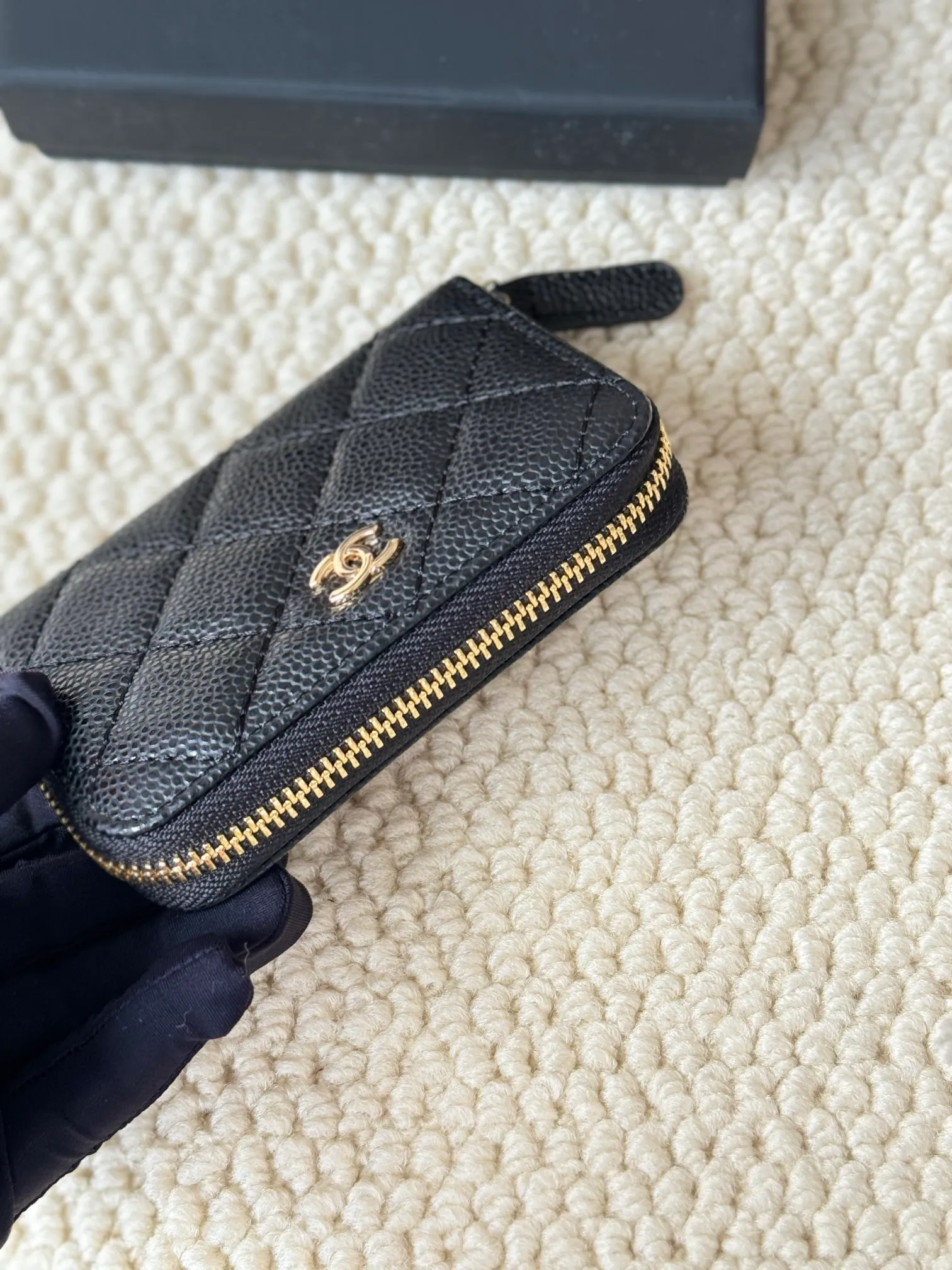 💰120 Style No.: AP462 Chanel Caviar Leather Series Chanel Card Holder ❤Coin Purse️❤️ Impeccable workmanship details, insisting on high quality Size: 10x9cm