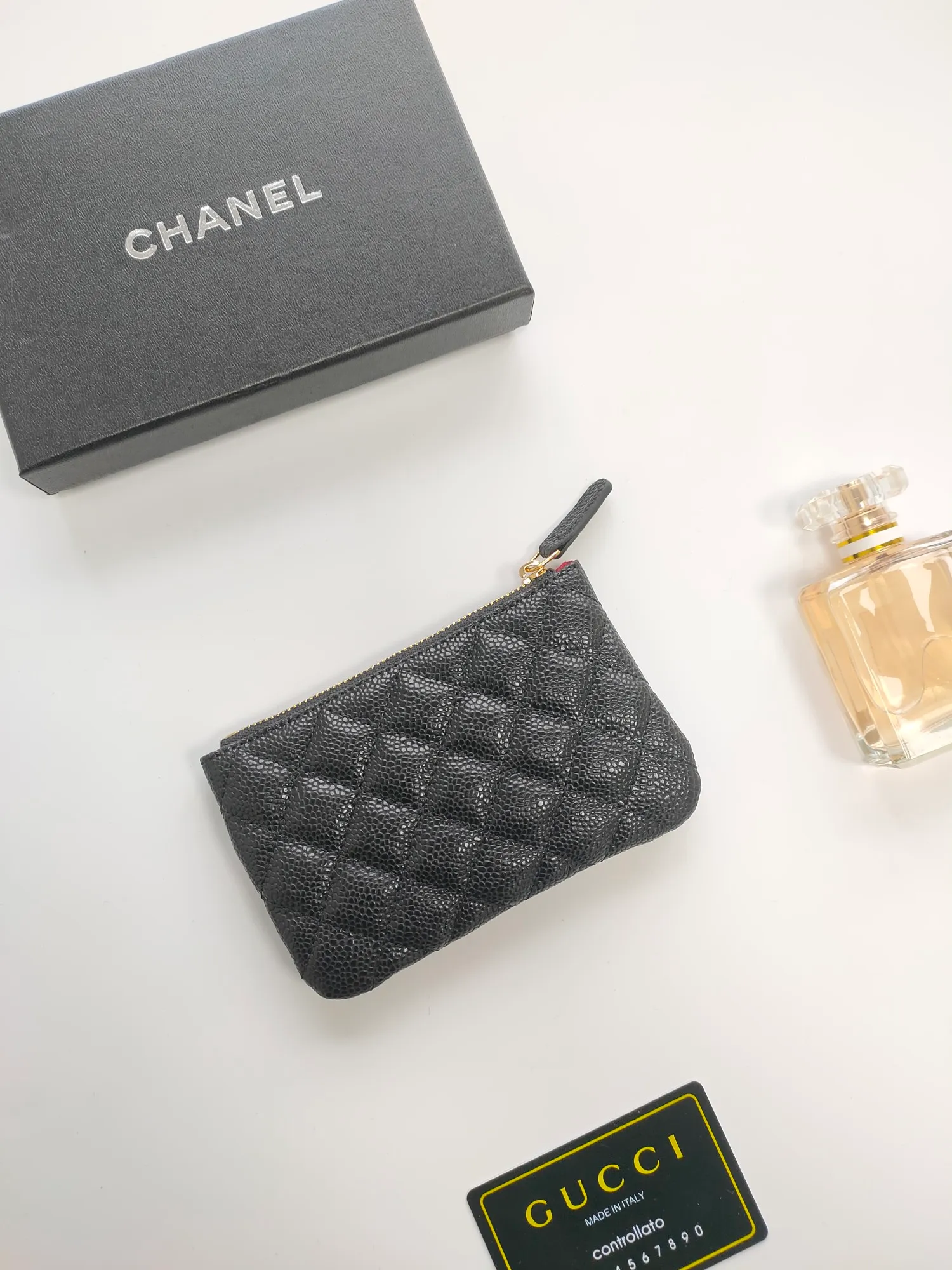 💰110💰CHANEL coin purse has arrived💦Model number A82365, leather hardware, exquisite details, complete package! Size 15*8.5cm