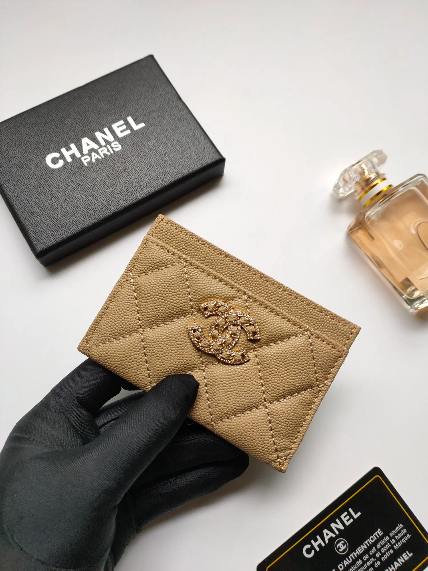 💰110 CHANEL Chanel counter new card holder👍Model number: AP5494 Size: 7.5 × 11.2 × 0.5 cm 😍😍Fine workmanship and high-end quality