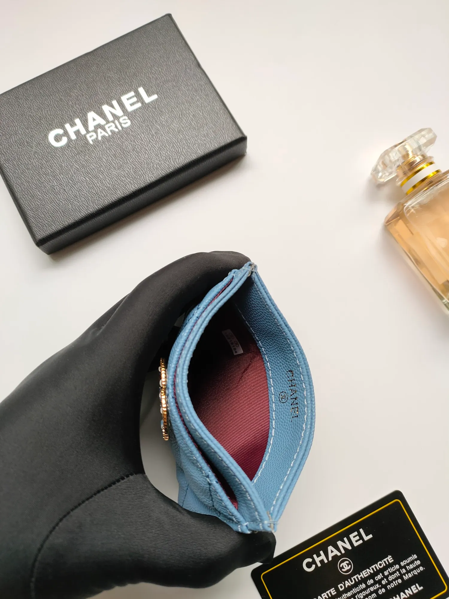 💰130 CHANEL Chanel counter new card holder👍Model number: AP5494 Size: 7.5 × 11.2 × 0.5 cm 😍😍Fine workmanship and high-end quality