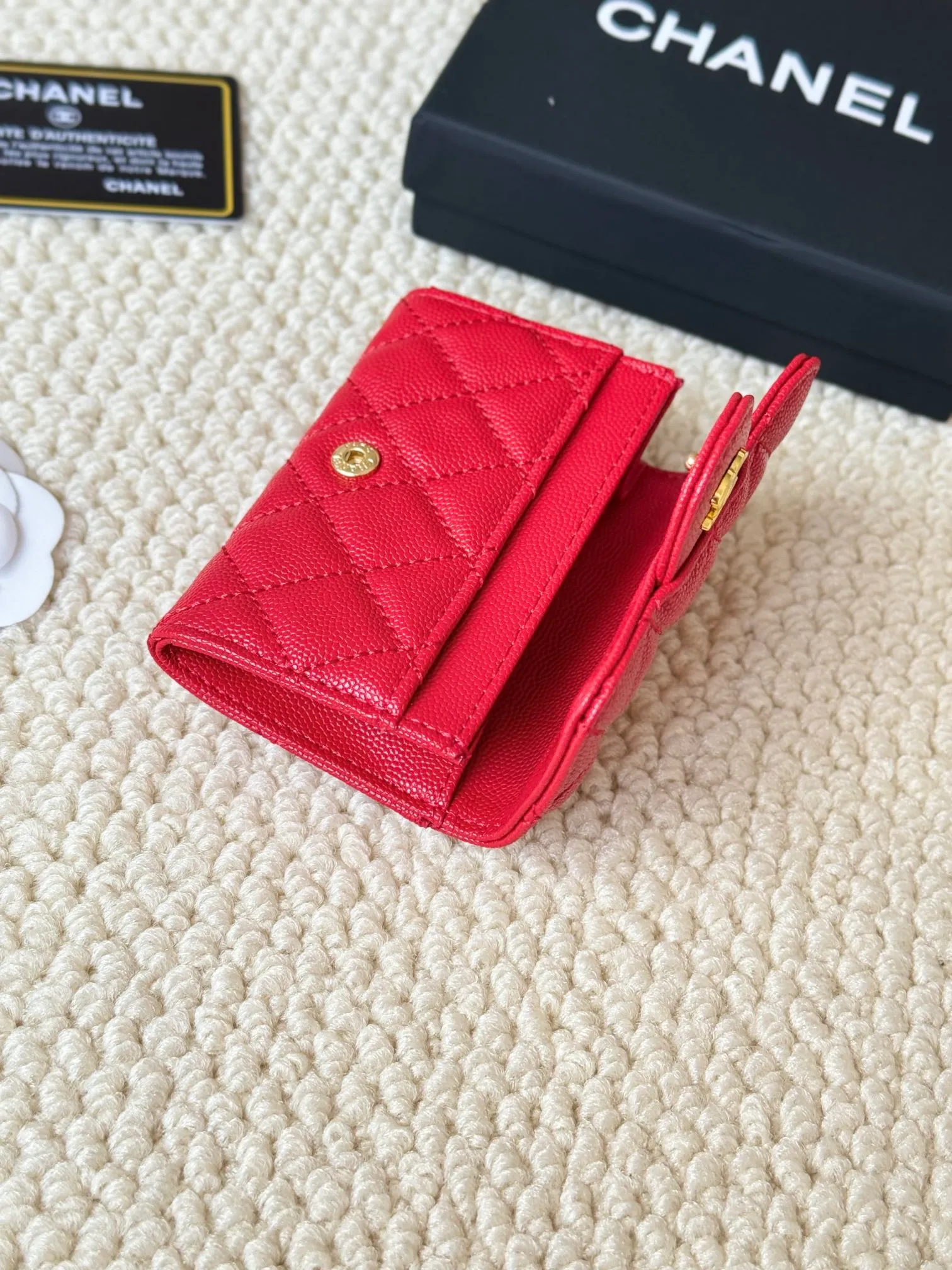 💰120 Style number: AP458 chanel's most classic card holder, coin purse, Chanel classic flap card holder. Caviar cowhide, card holder and coin purse in one, with slip pocket on the back. Size: 7.5 × 11.3 × 2.1 cm